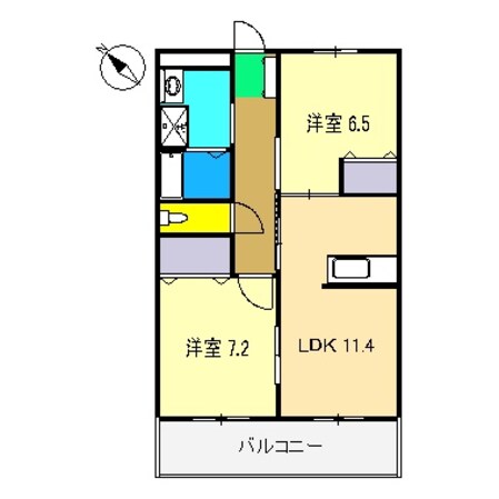 桟橋通三丁目駅 徒歩6分 1階の物件間取画像